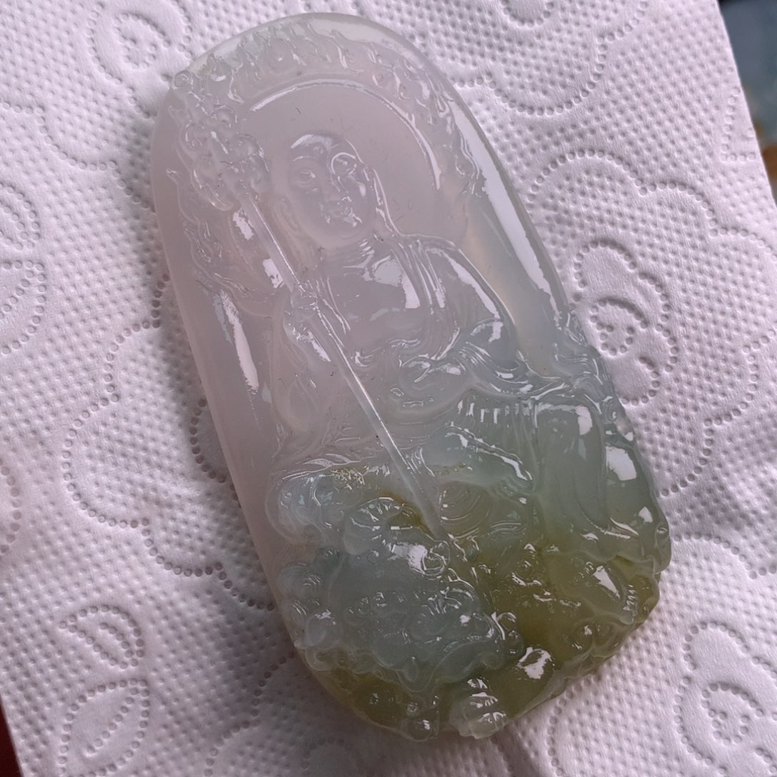 心***念定制翡翠未镶嵌翡翠