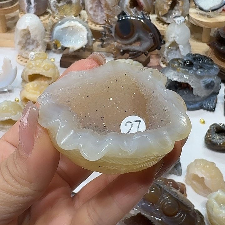 玛瑙/玉髓未镶嵌雕刻件