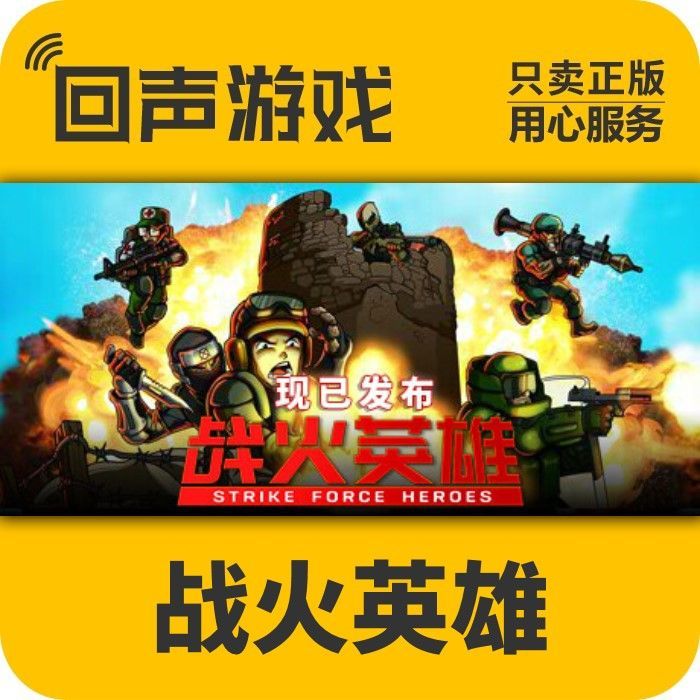 战火英雄 正版 国区CDK Strike Force Heroes 电脑游戏 key