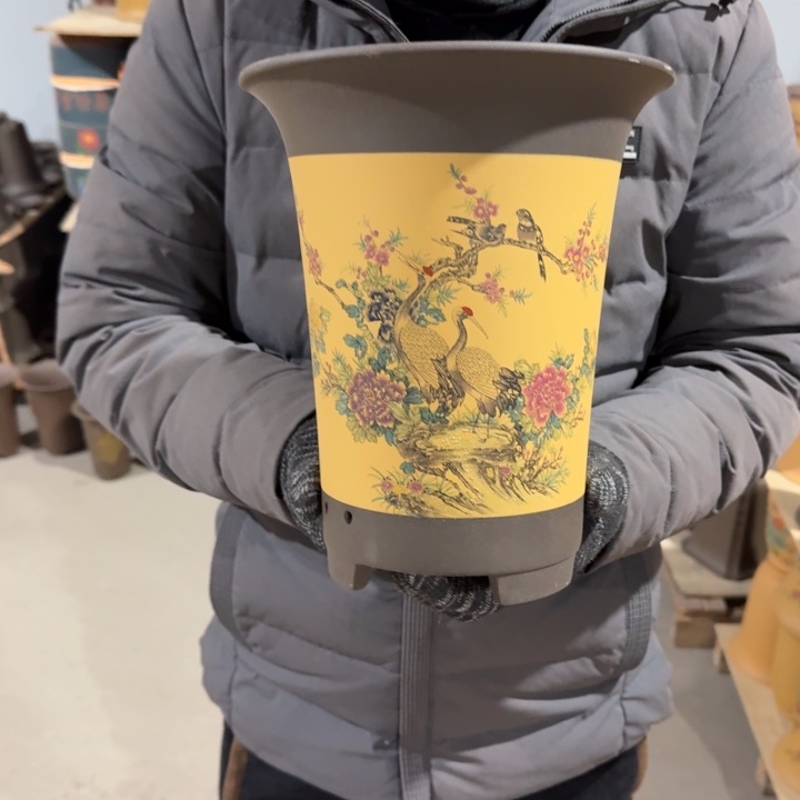 花盆紫砂破损补发