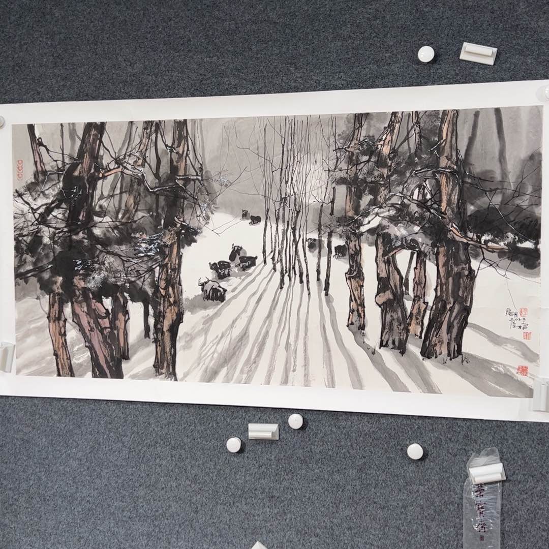 国画g****5（g90652）山水 书画