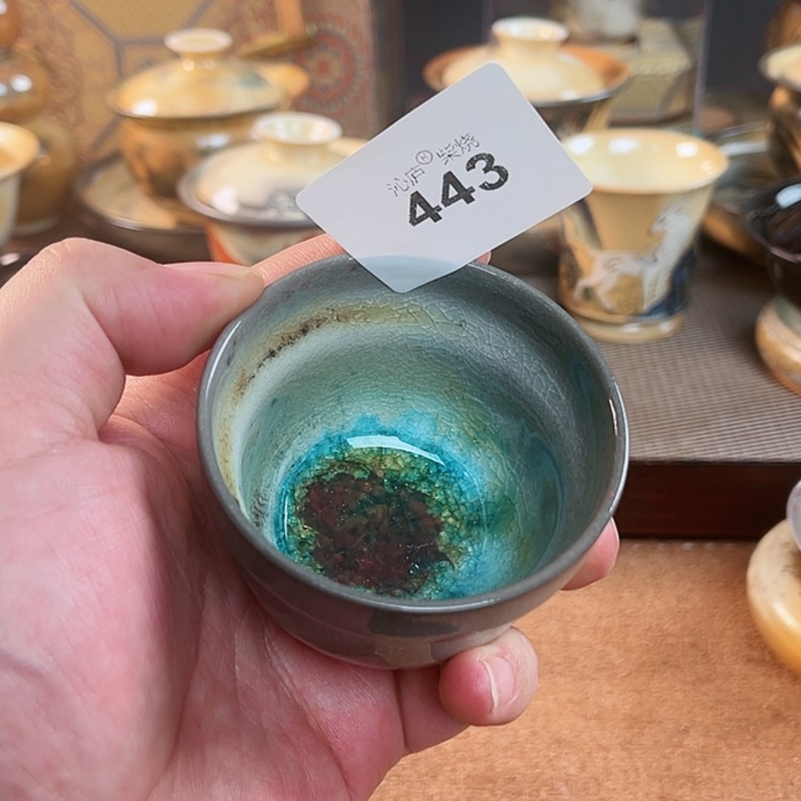 【闪购商品】沁庐柴窑古法柴烧全手工茶具