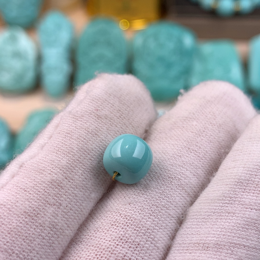 林***雨绿松石未镶嵌老型卡8.5