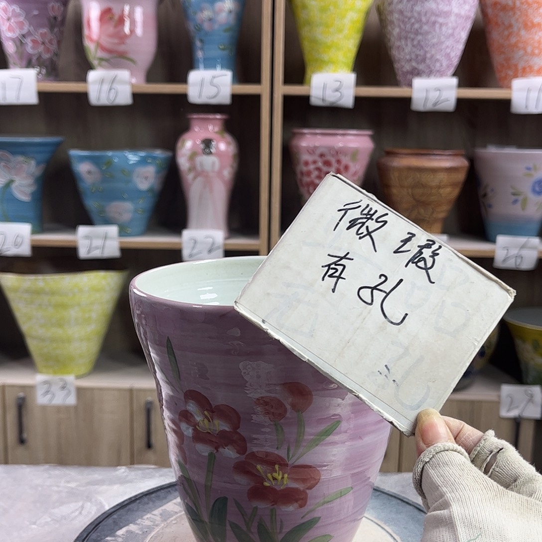 景德镇陶瓷花盆花盆