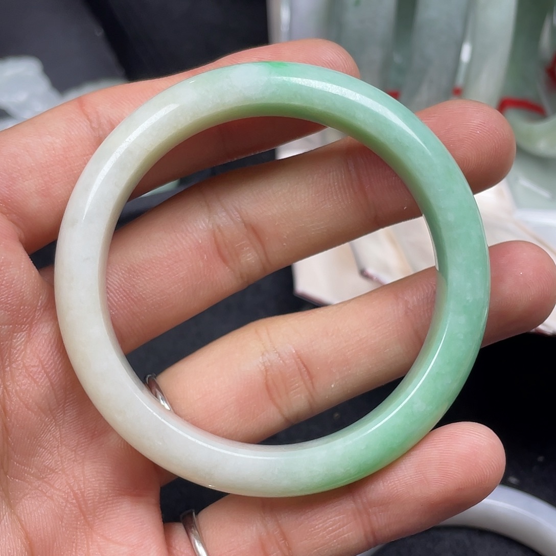 翡翠银S925镶嵌戒指