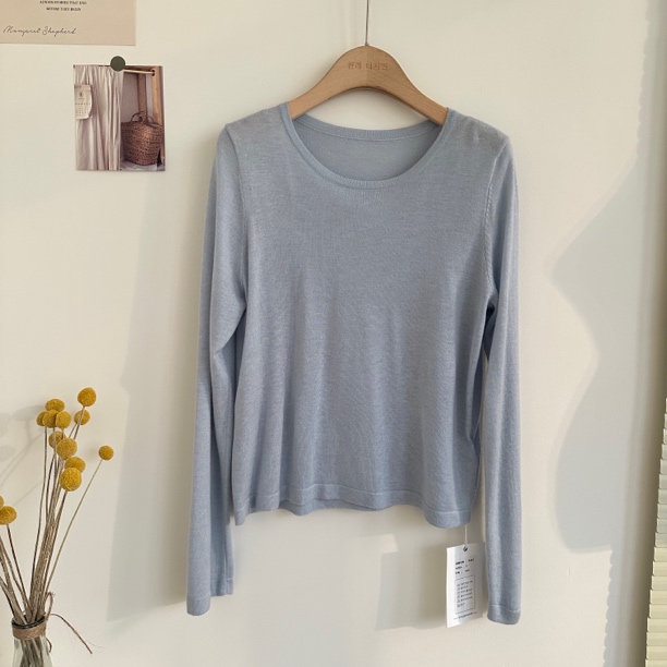 东大门韩国原单早秋韩系百搭显瘦针织内搭9462