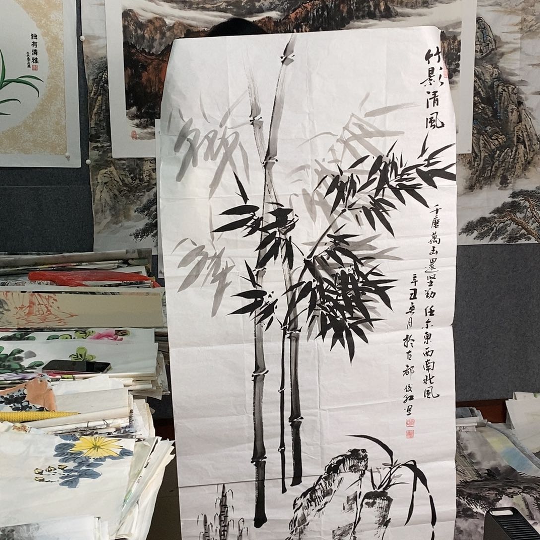 国画手写手绘国画作品120