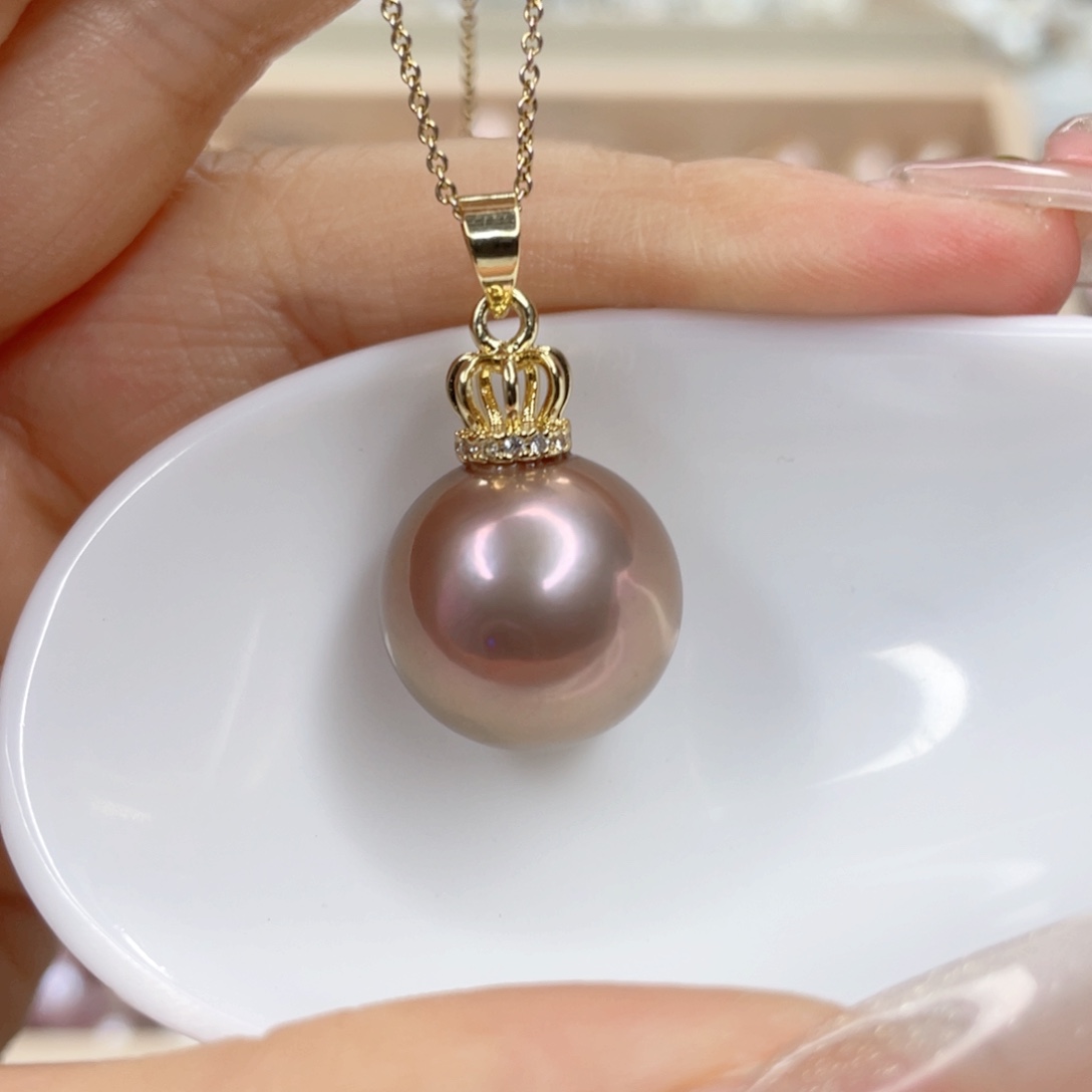 淡水珍珠未镶嵌吊坠(赠链)