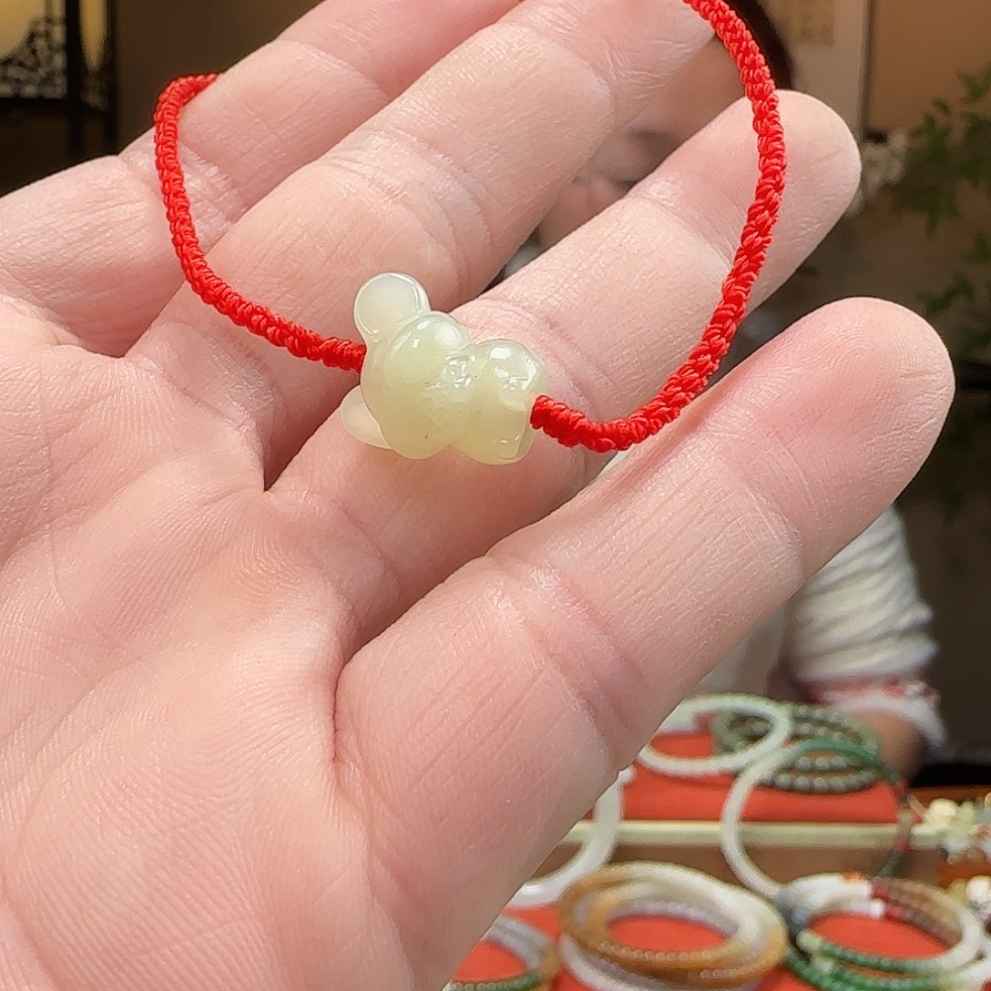 和田玉手链未镶嵌