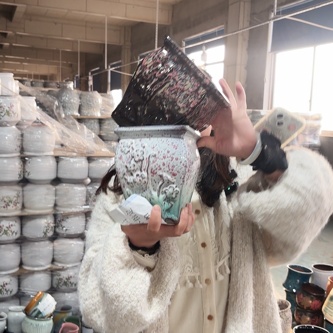 正品两个高17/14红陶