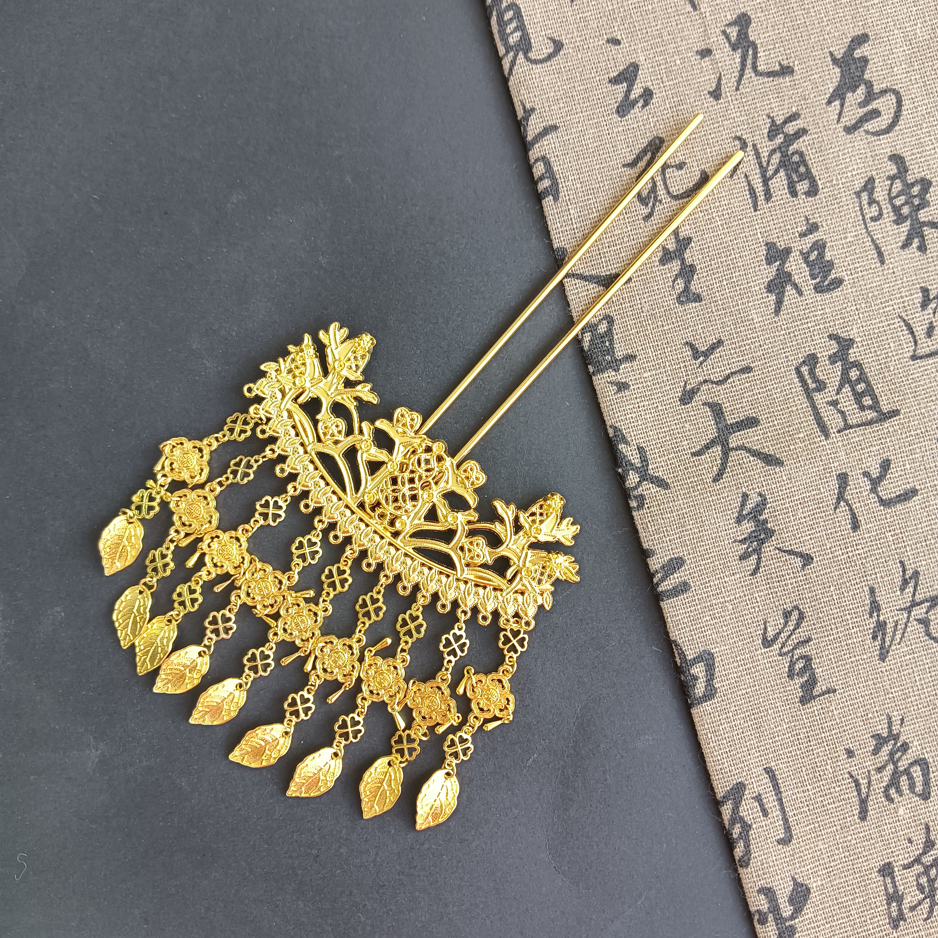 【楼上曲】复古宫廷女发簪发饰