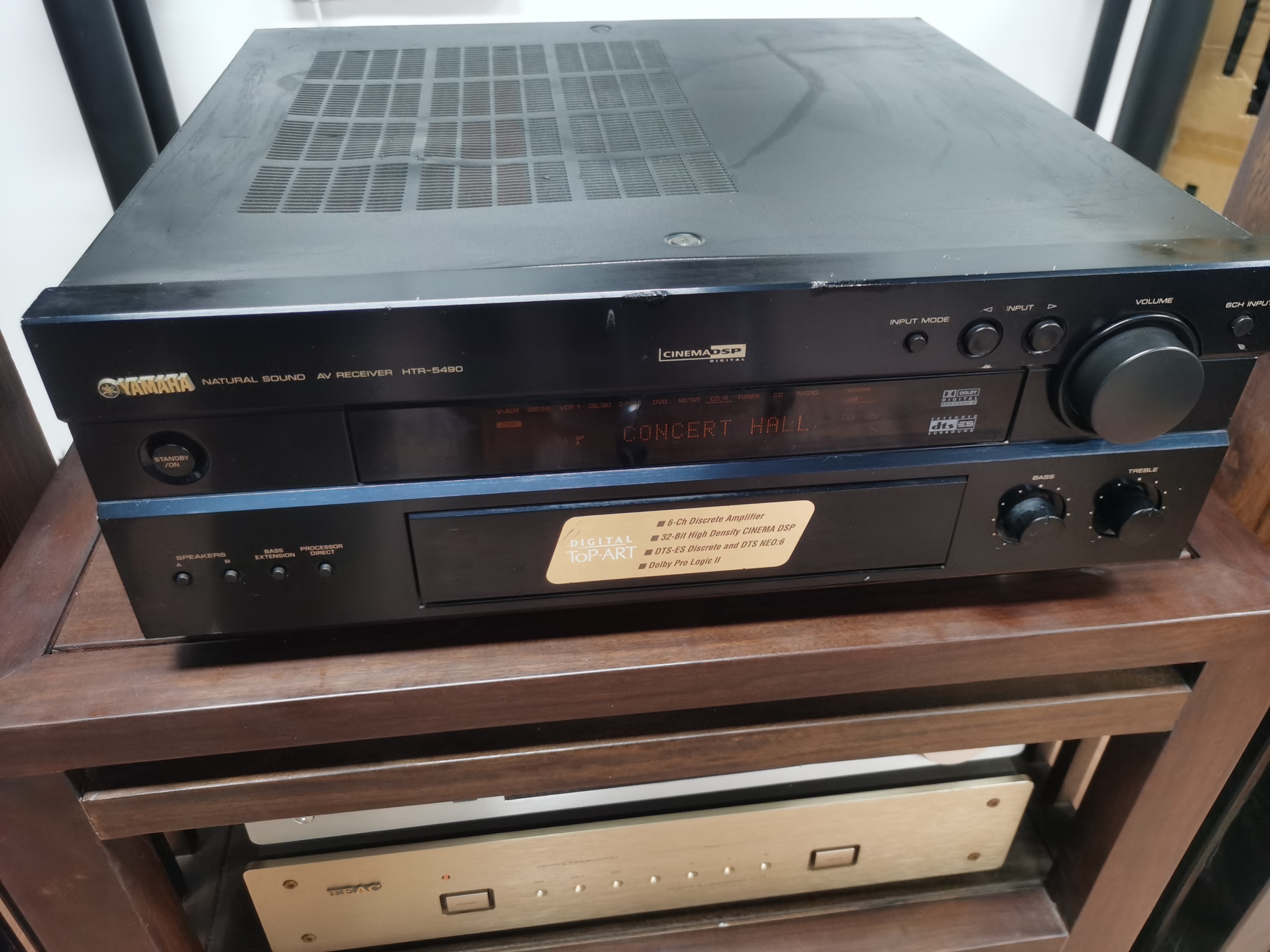 9新 Yamaha/雅马哈 YMH功放 HTR-5490（不支持七天无理由）