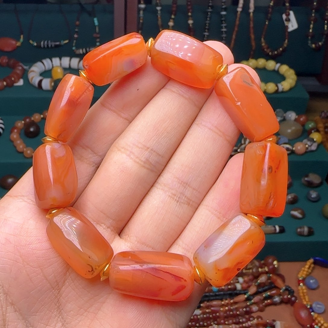 未镶嵌手链玛瑙/玉髓