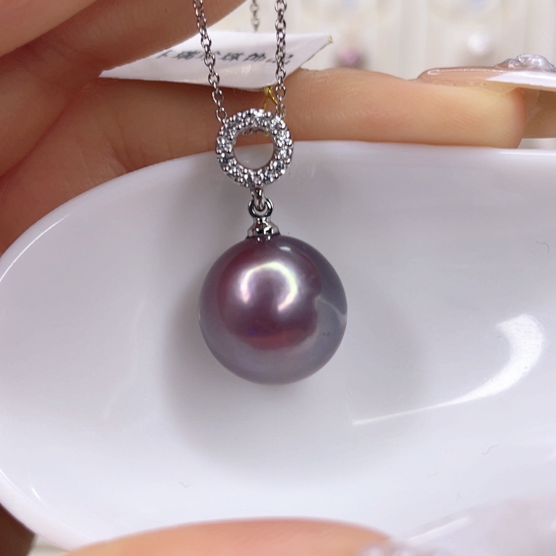 淡水珍珠未镶嵌吊坠(赠链)