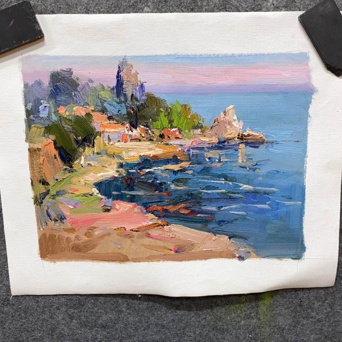 油画风景油画优惠活动价