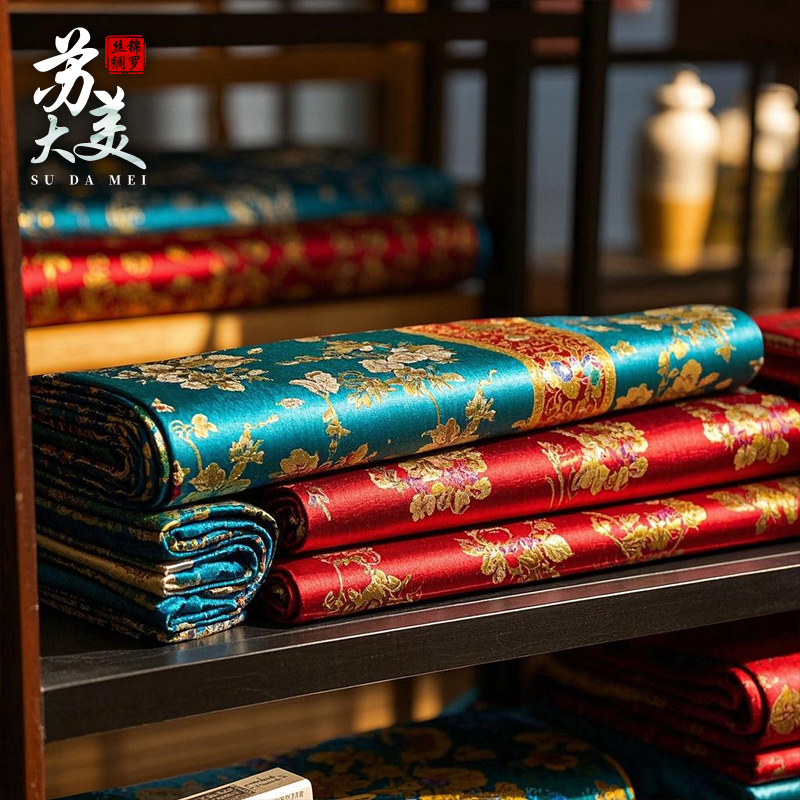 【4号车】定制尺寸链接 苏大美锦罗丝绸 古韵宋锦云锦蜀锦非遗面料