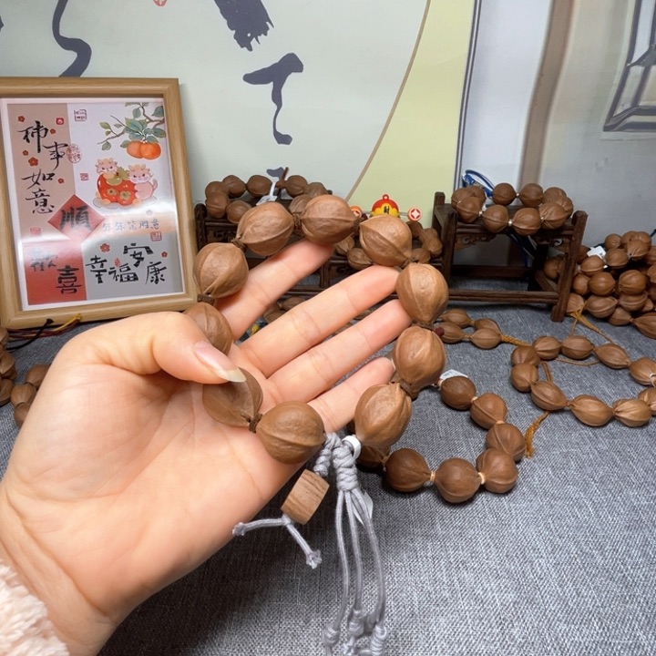 橄榄核手串/手链?****马梅林铁核21.26