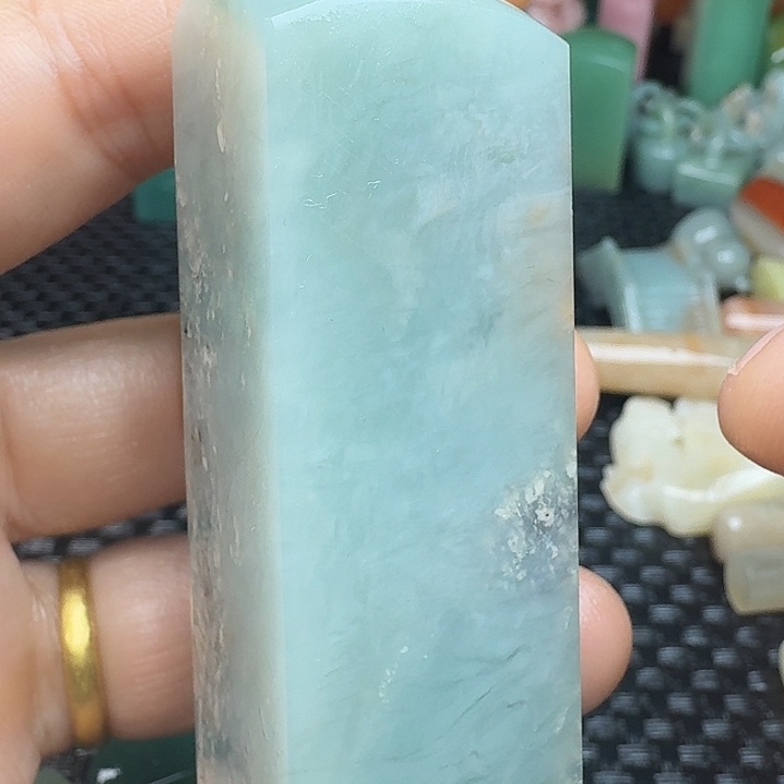 青田石真真正正章