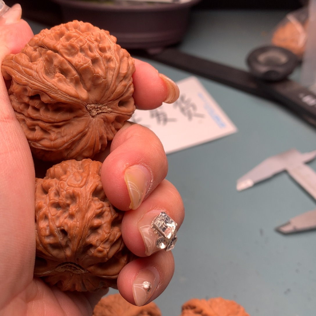 文玩核桃把件水龙4647