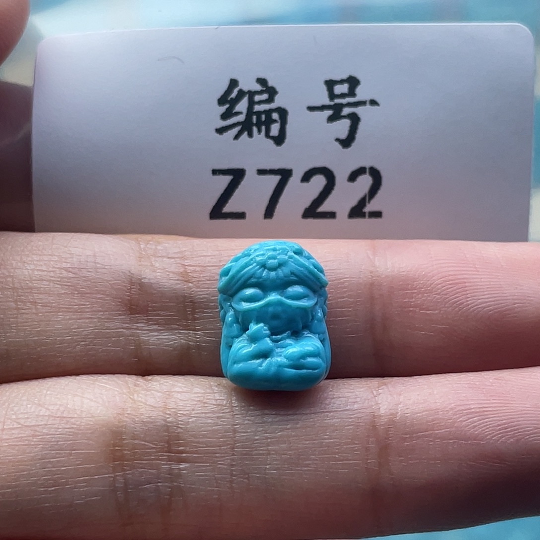 雨***辰绿松石未镶嵌颈饰