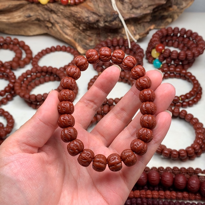 猴头核桃手串八棱12