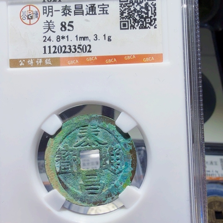 铜DX评级币一个……3502