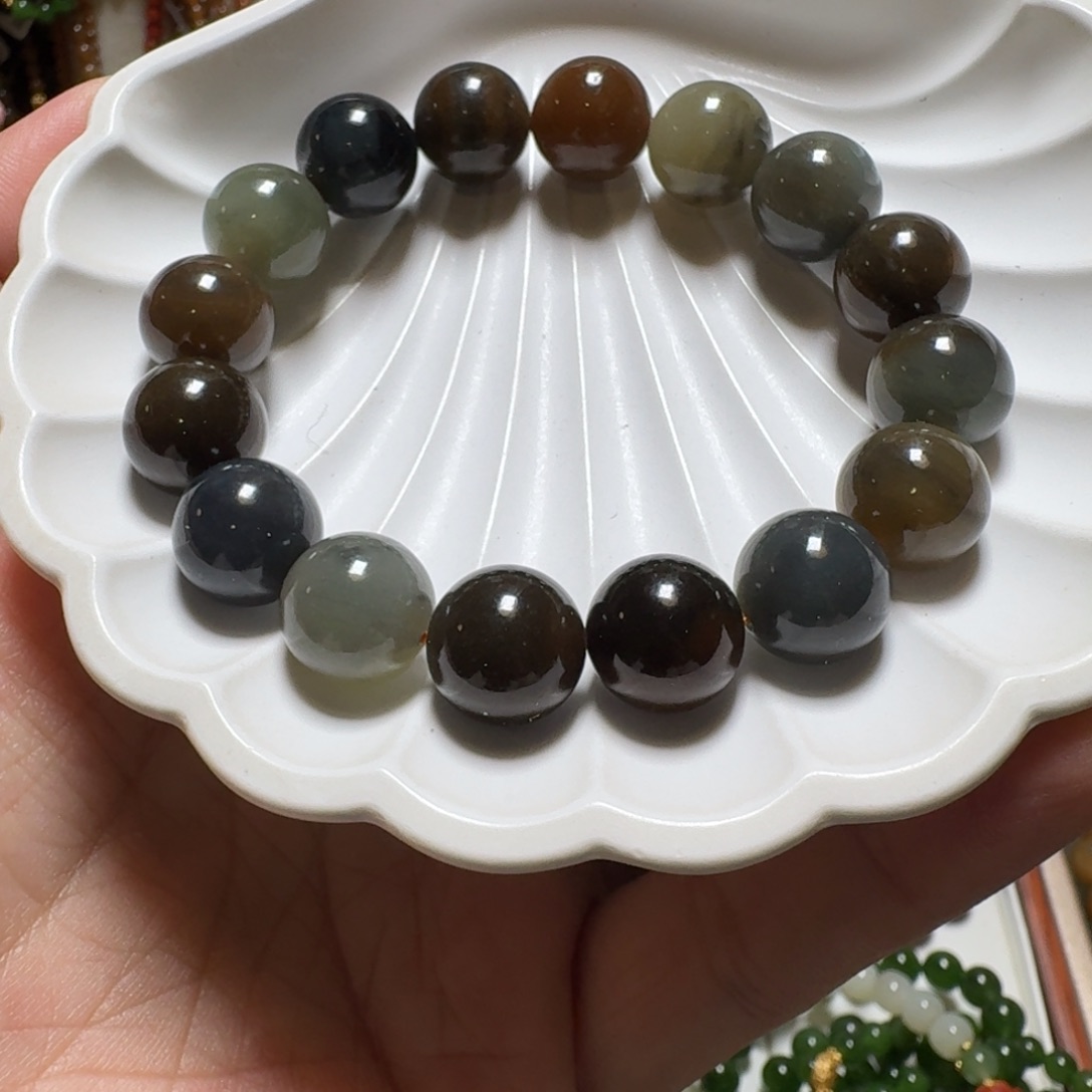 和田玉手链未镶嵌