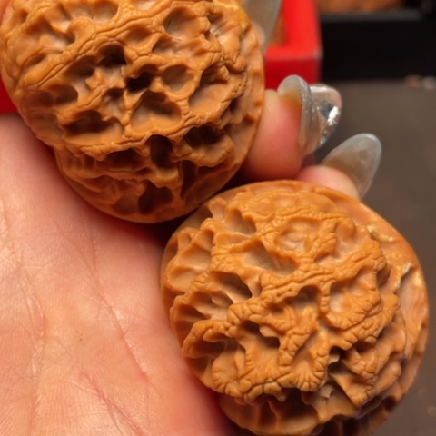 文玩核桃吊坠秦岭山脉核桃