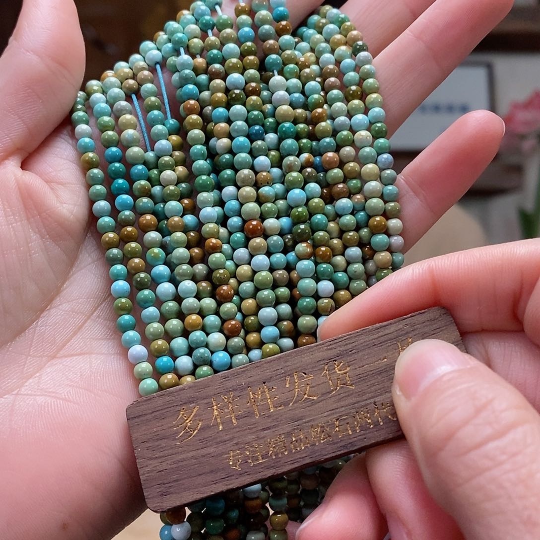 绿松石珠宝奇石未镶嵌