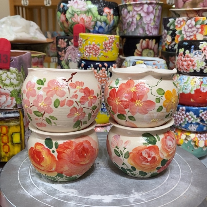 景德镇艺术手绘作品