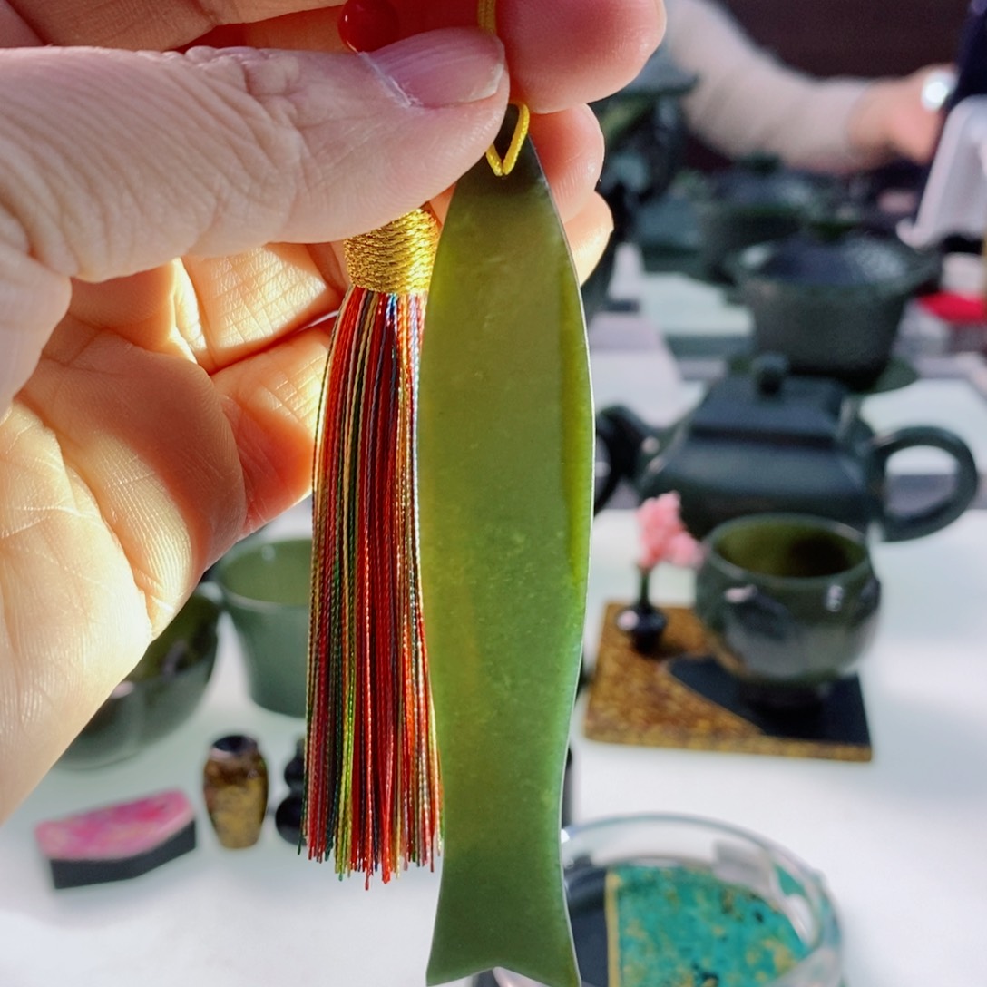 和田玉（青玉）摆件未镶嵌