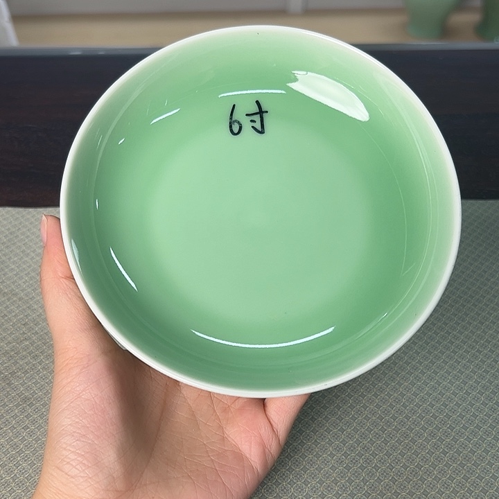 龙泉云间青瓷小米茶器