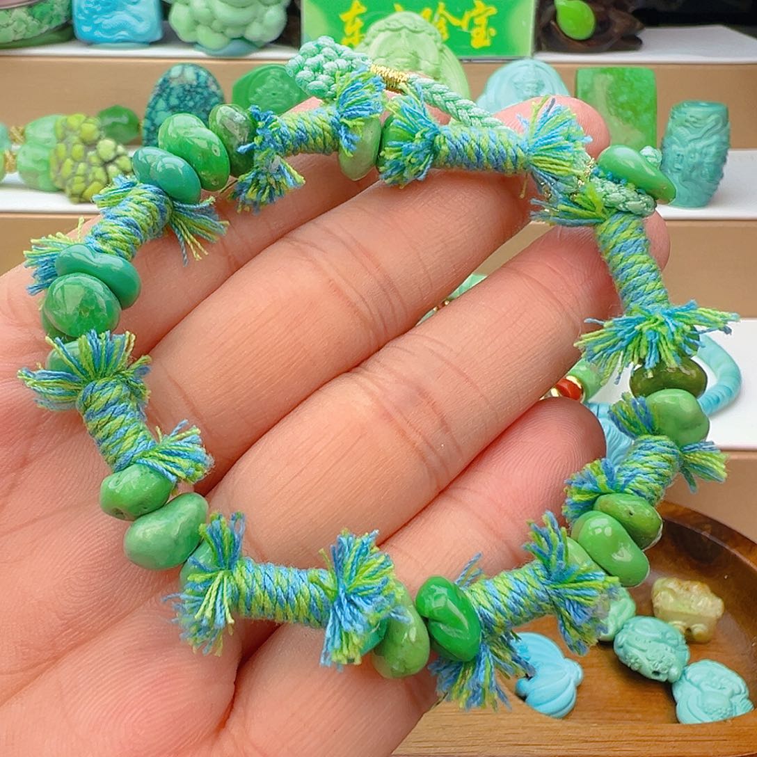 未镶嵌绿松石项链