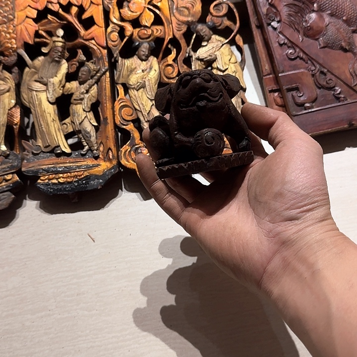 h***y香榧木老木雕的艺术品