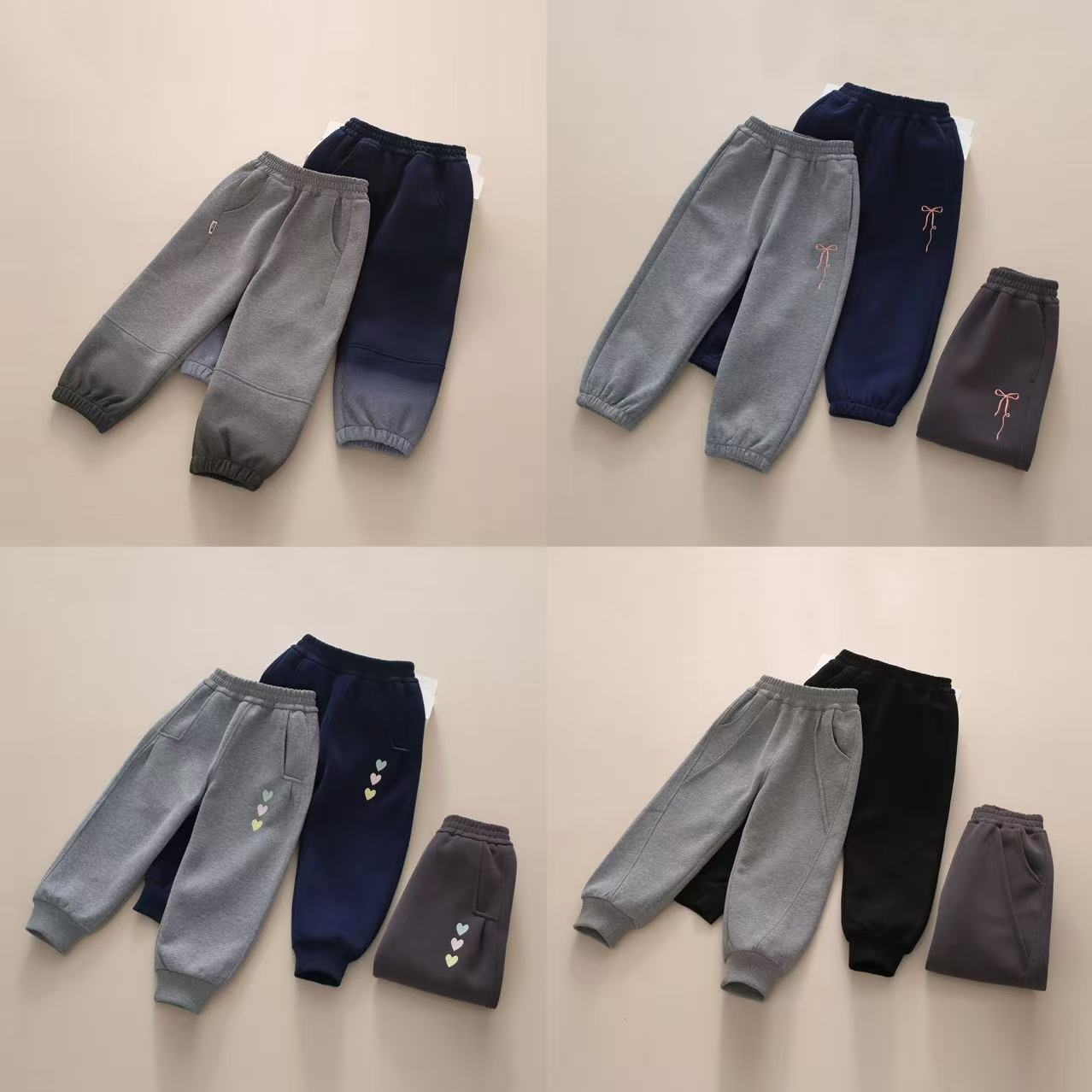 今贝旺儿童春秋单层卫裤休闲裤合集 420553 420555 420561 420556