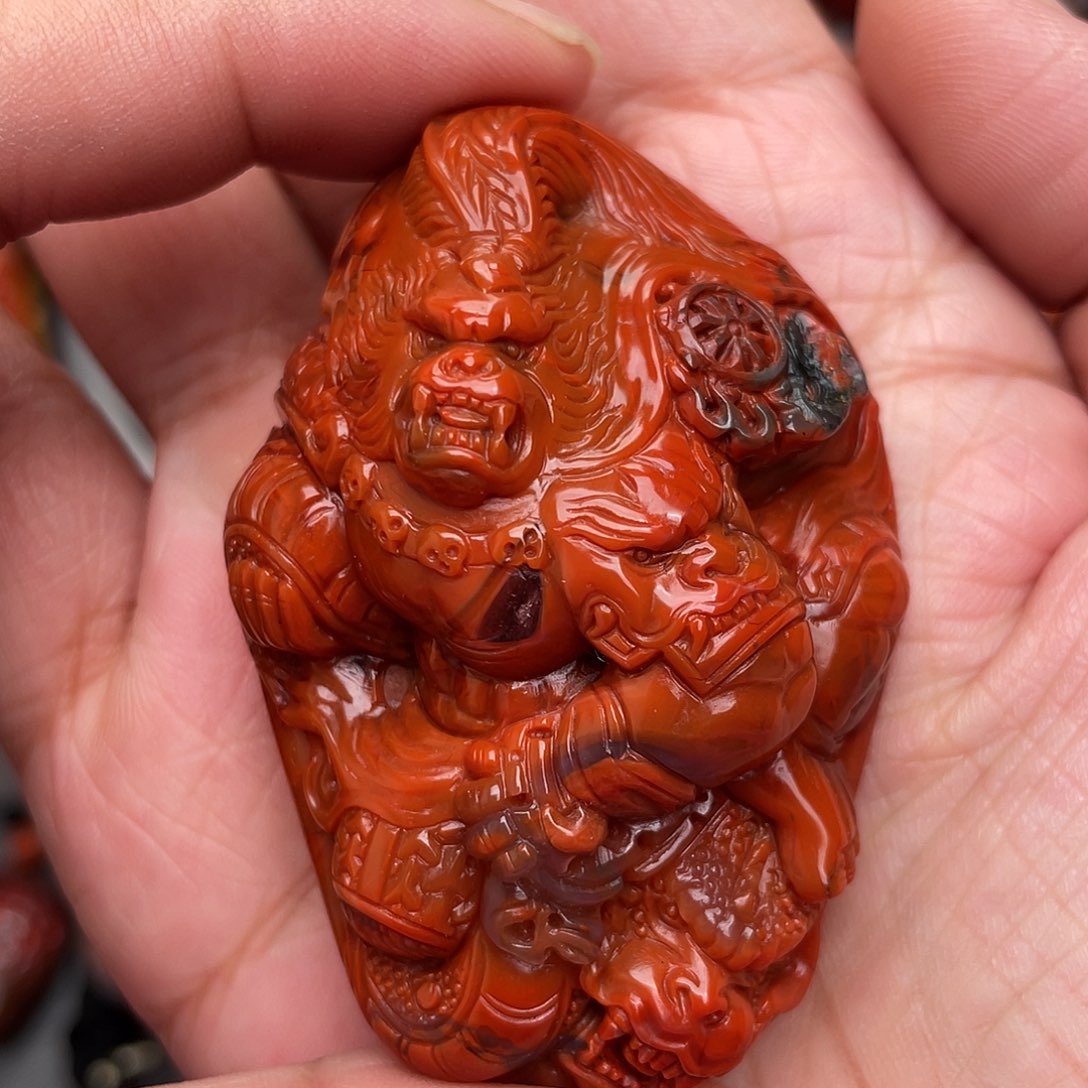 南红玛瑙手链未镶嵌