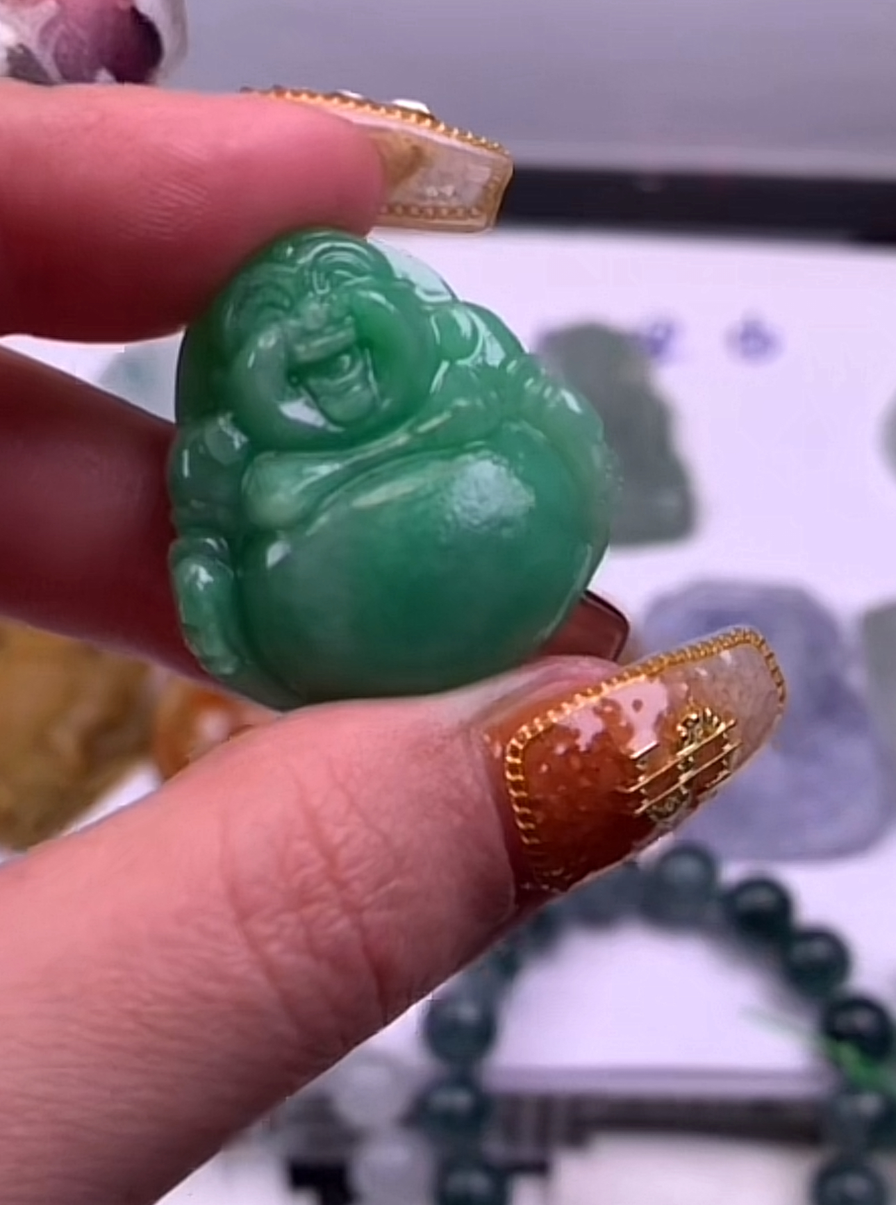 【大声发翡翠】天然缅甸A货翡翠