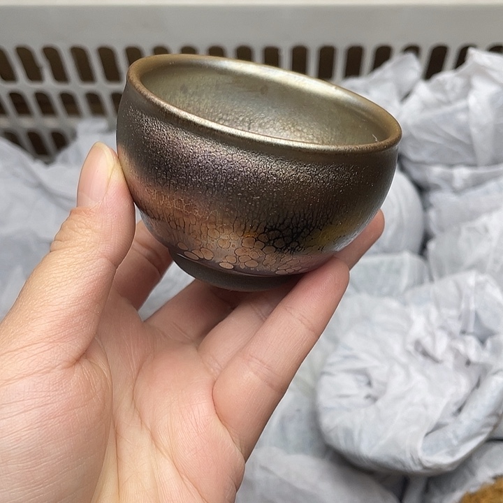 茶盏建窑建盏主人杯