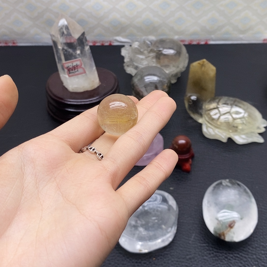 水晶珠宝半成品未镶嵌276水晶石