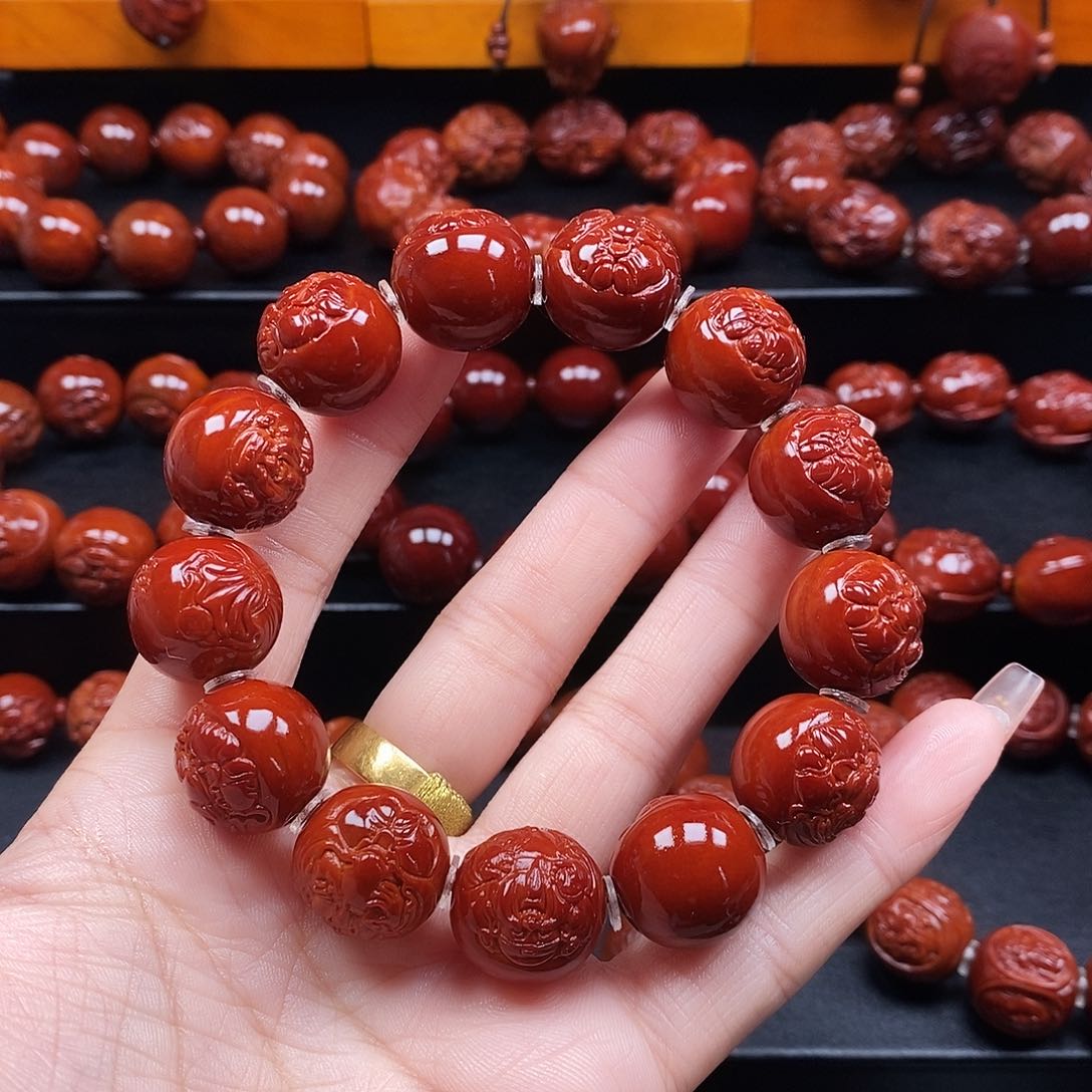 橄榄核手串余*?23686686669