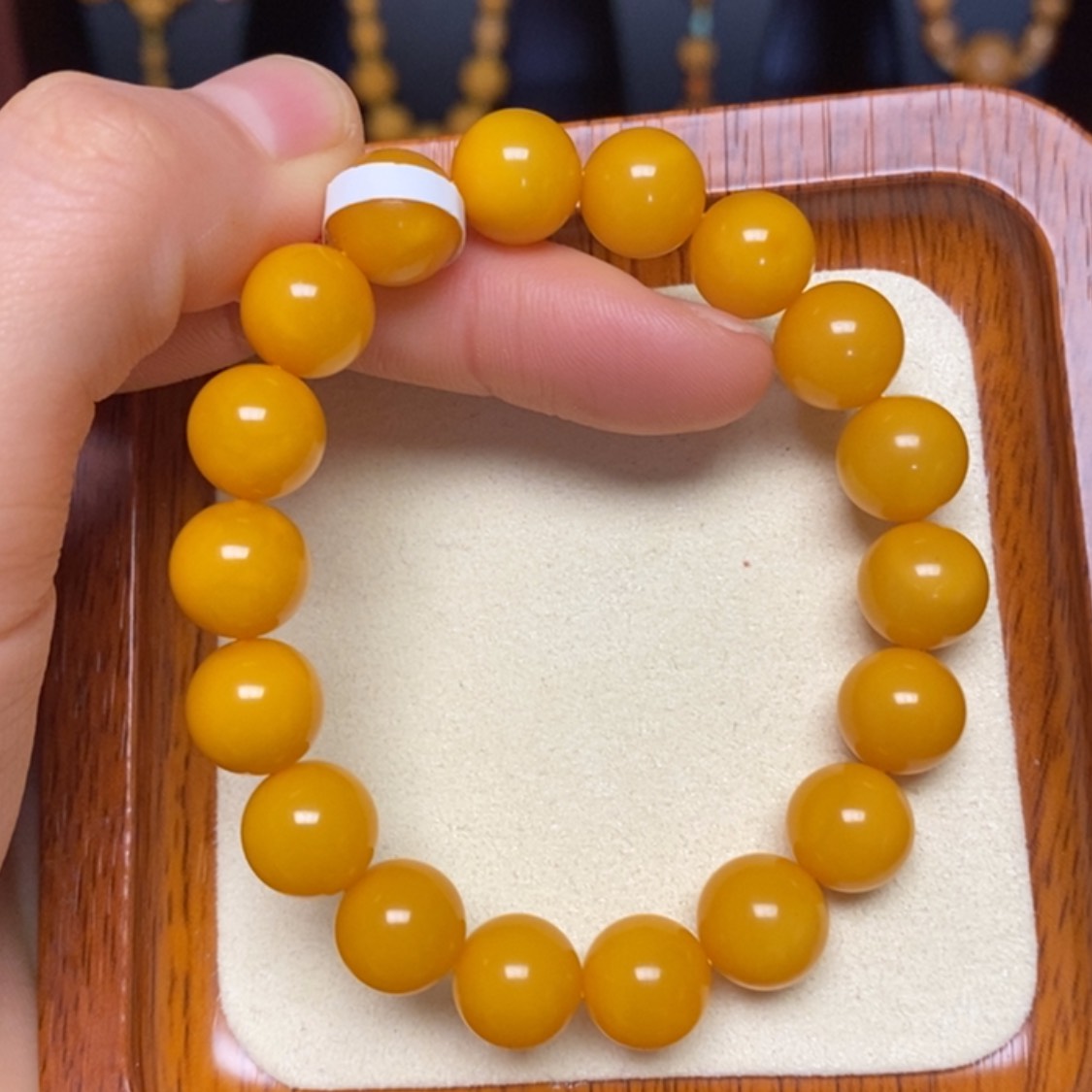 【闪购商品】蜜蜡手链未镶嵌手串
