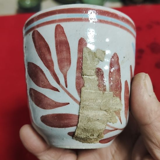 瓷片五厂，七厂各种摆件，瓷片，均有瑕疵！