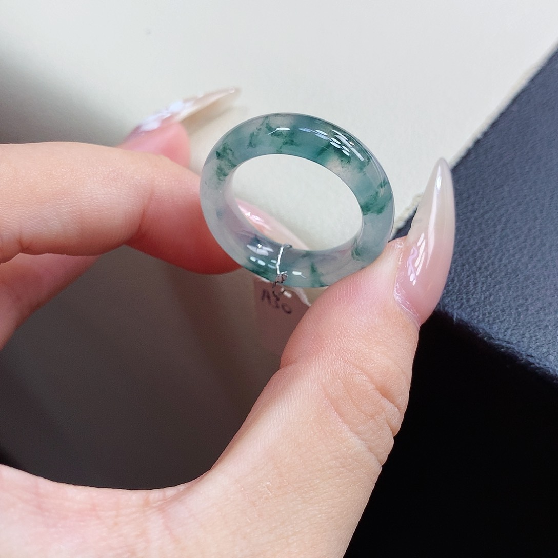 未镶嵌戒指翡翠16号