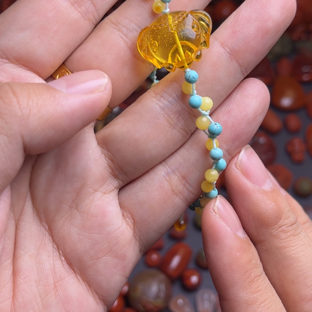 南红玛瑙手链未镶嵌