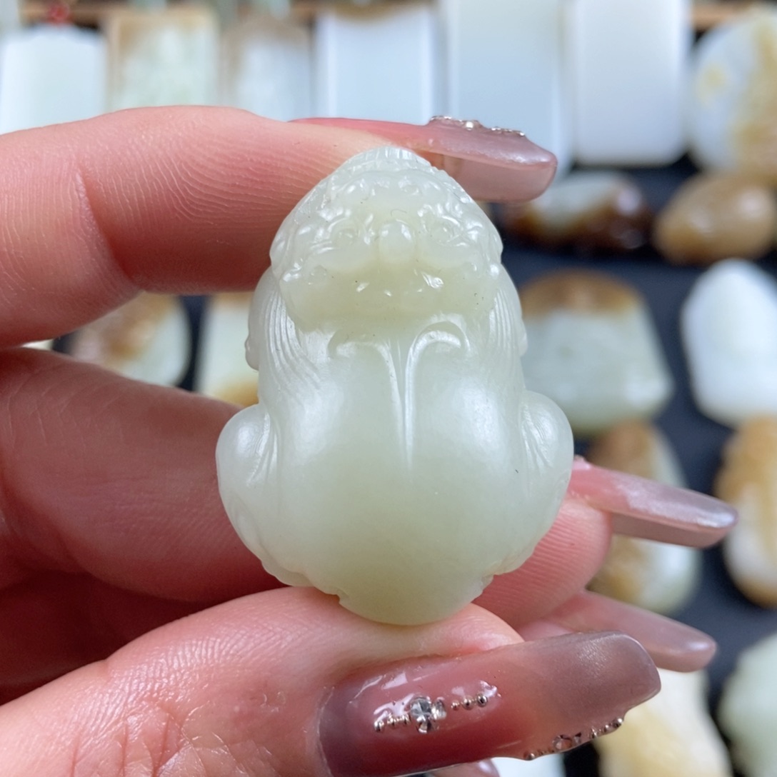 和田玉挂件未镶嵌