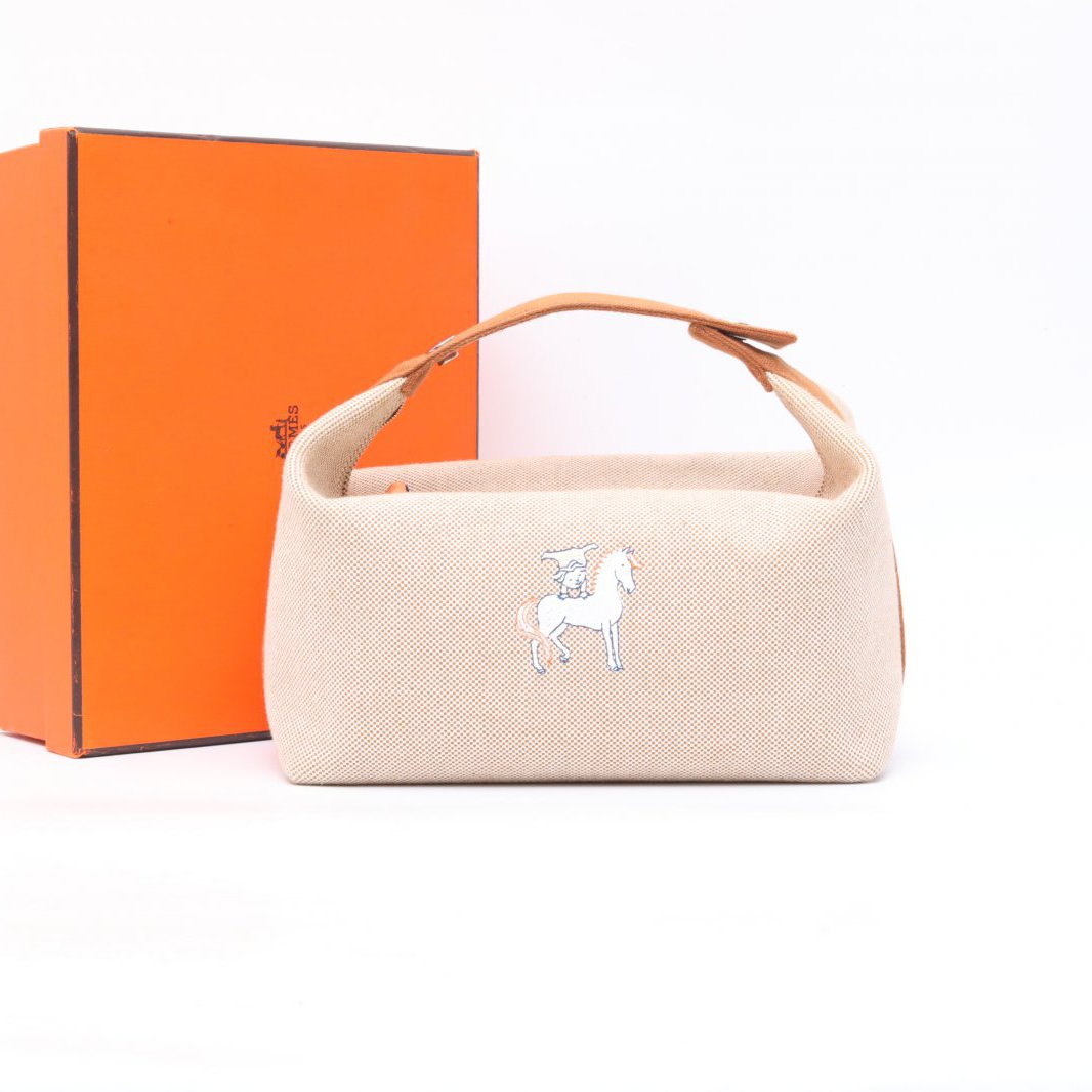 95新 Hermes/爱马仕 小花Jerry P205438089 Petie H 饭盒包