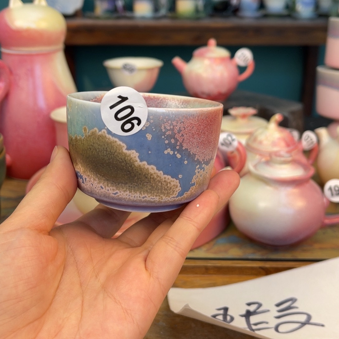 摆件木夕陶瓷手工茶器。