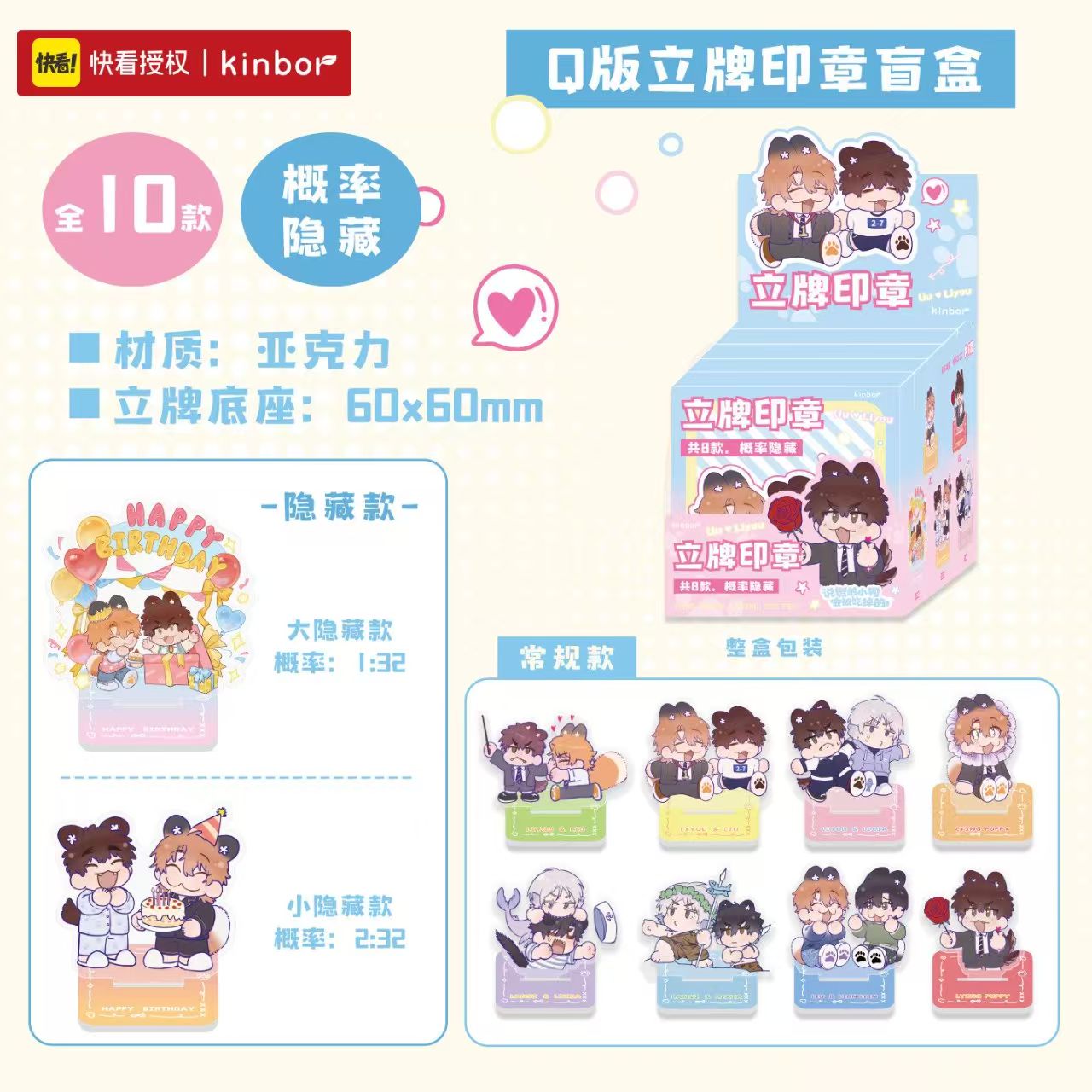 快看说谎的小狗系类盲盒