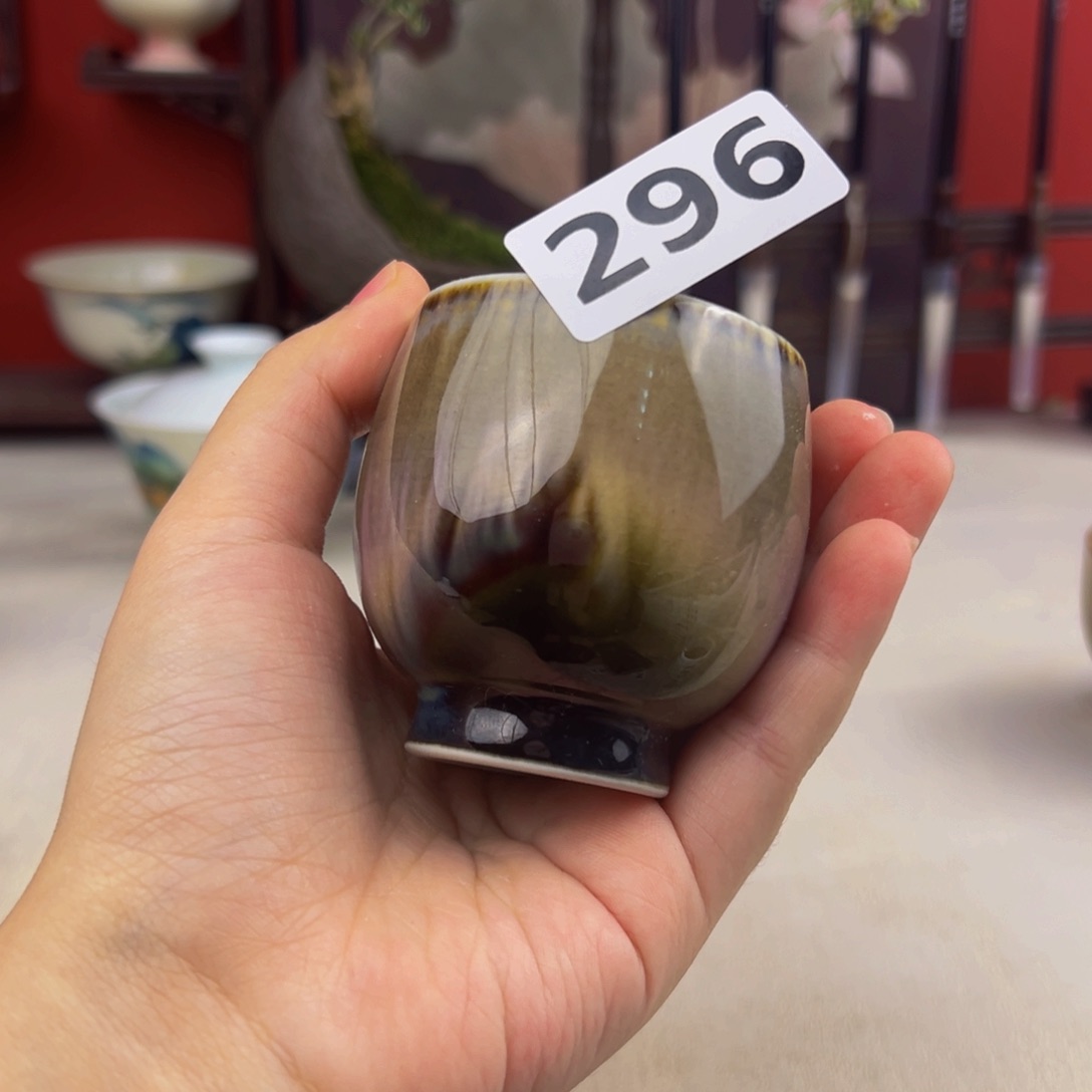 杯子纯手工柴烧主人杯