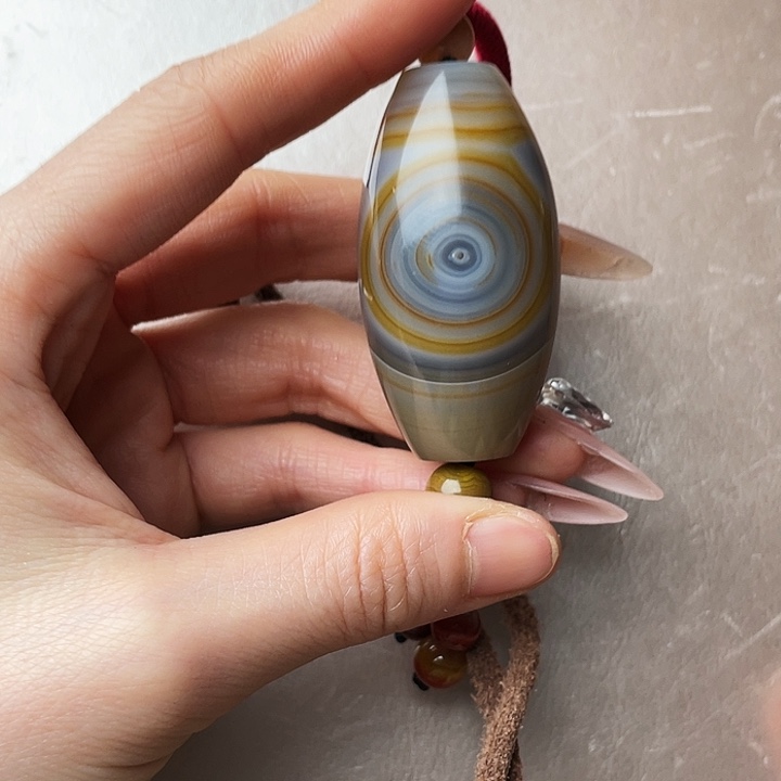 玛瑙/玉髓颈饰未镶嵌陨***阁